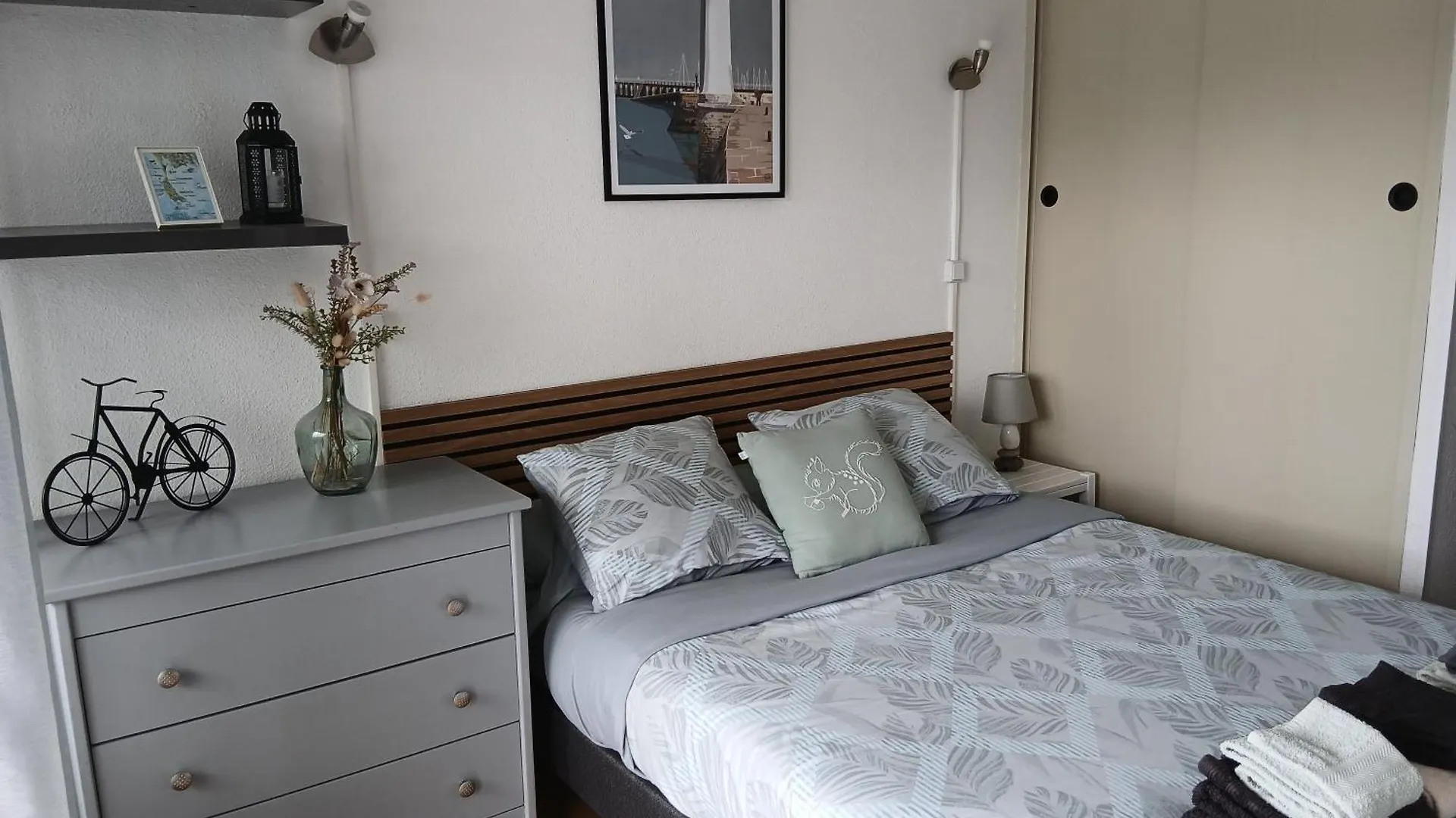 Daire Appartement Cocon A Quiberon Dans Residence Calme, Plages Et Centre Ville A Pied Ou A Velo Pour 2 A 4 Personnes
