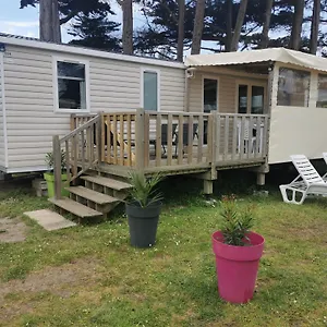  Camping Mobilhome Vue Ocean La Costa Breizha